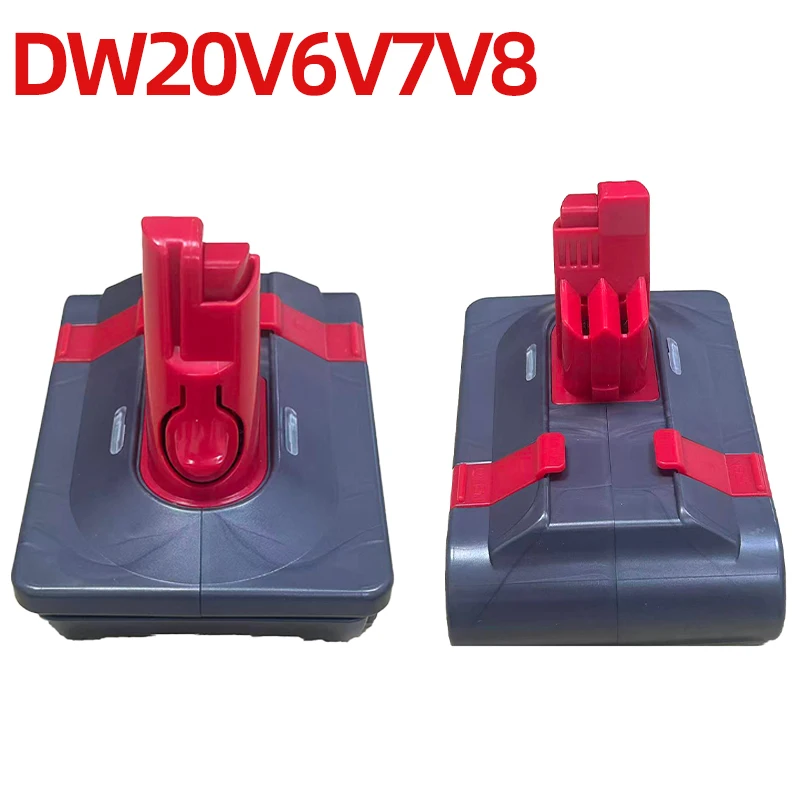 Фото Адаптер 3-в-1 для аккумуляторов DeWalt 20V (DW20V6V7V8) с возможностью преобразования в версию, совместимую с креплением для пылесосов Dyson V6/V7/V8 №1