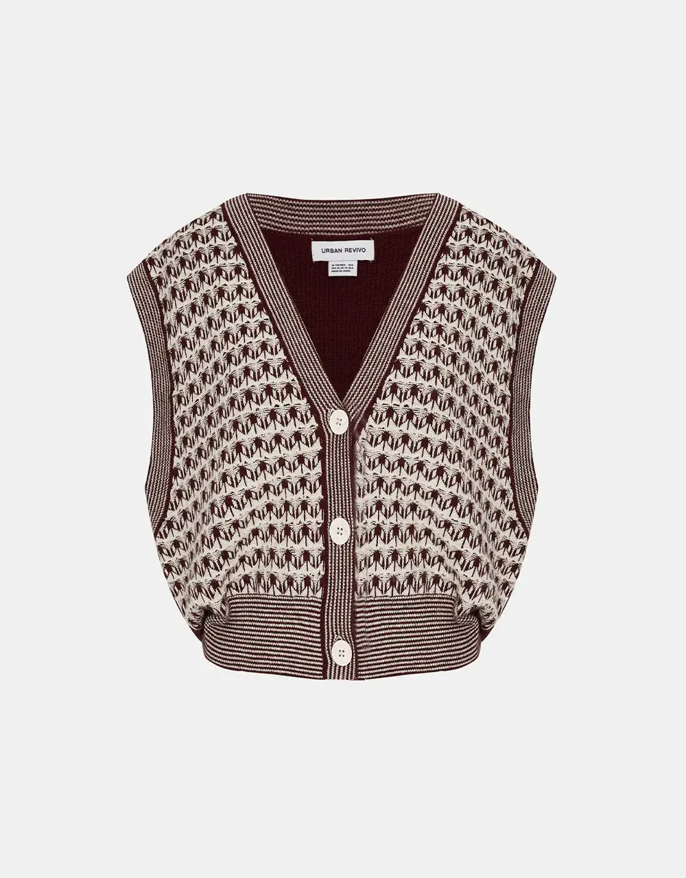 

Houndstooth Sweater Vest