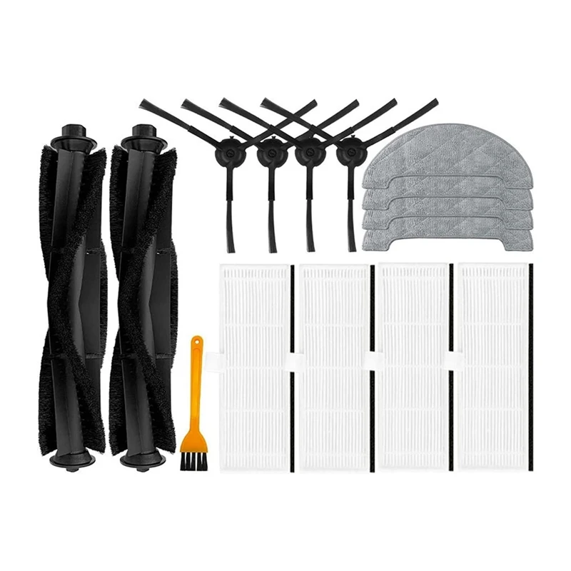 

Main Brush Side Brush HEPA Filter Spare Parts Accessories For Neabot NOMO N2 Lite Robot Vacuum Cleaner