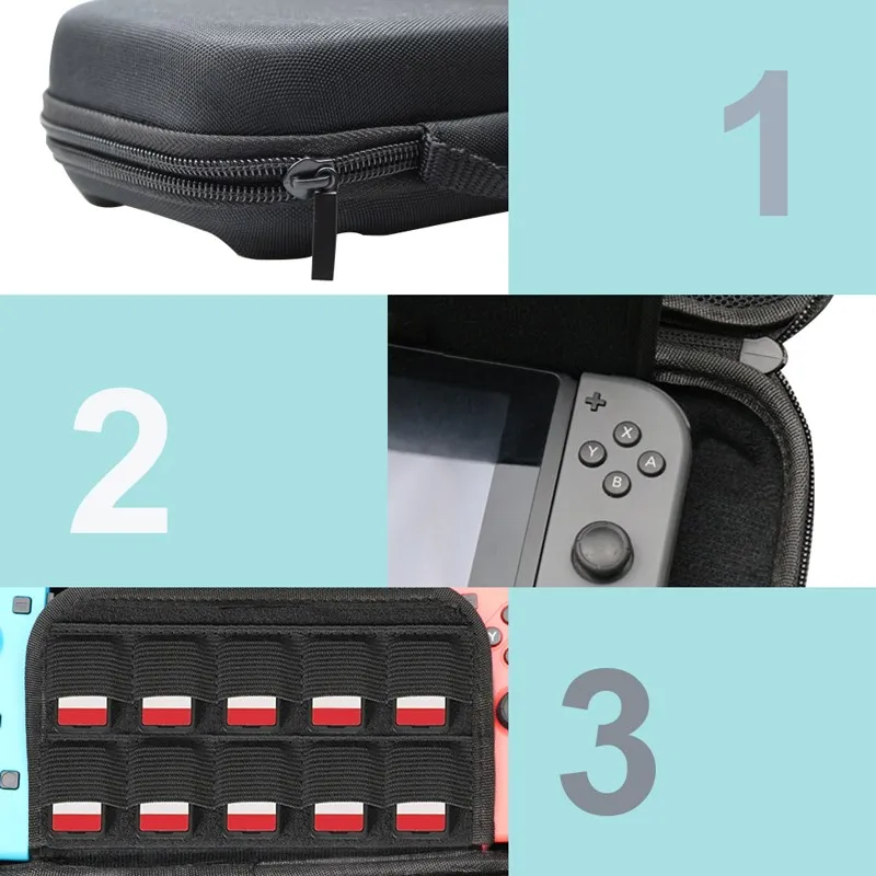 Портативный жесткий корпус чехол для Nintendo Switch консоль контроллер прочный Nitendo