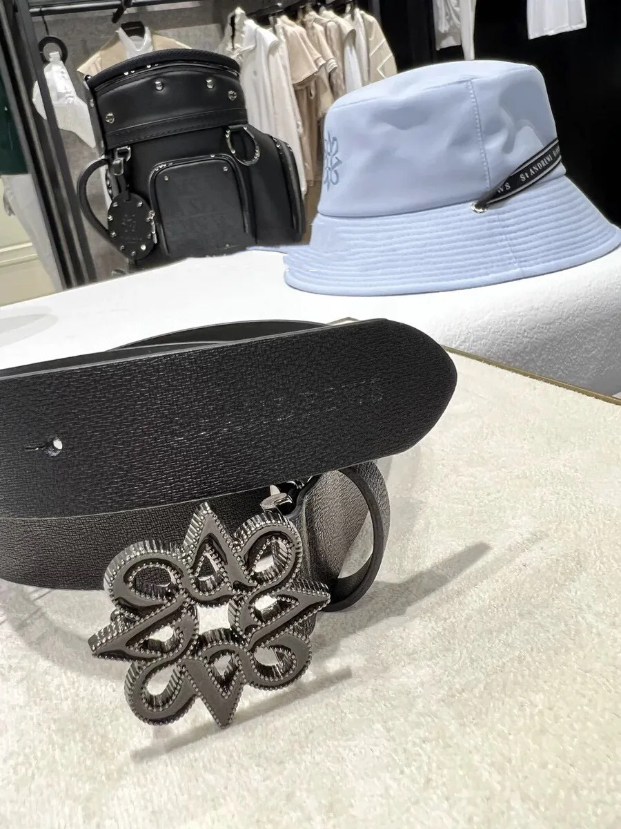 New Golf Women's Belt Sports Leisure Versatile Golf Belt Top Layer Cowhide Fashion Versatile Durable Outdoor