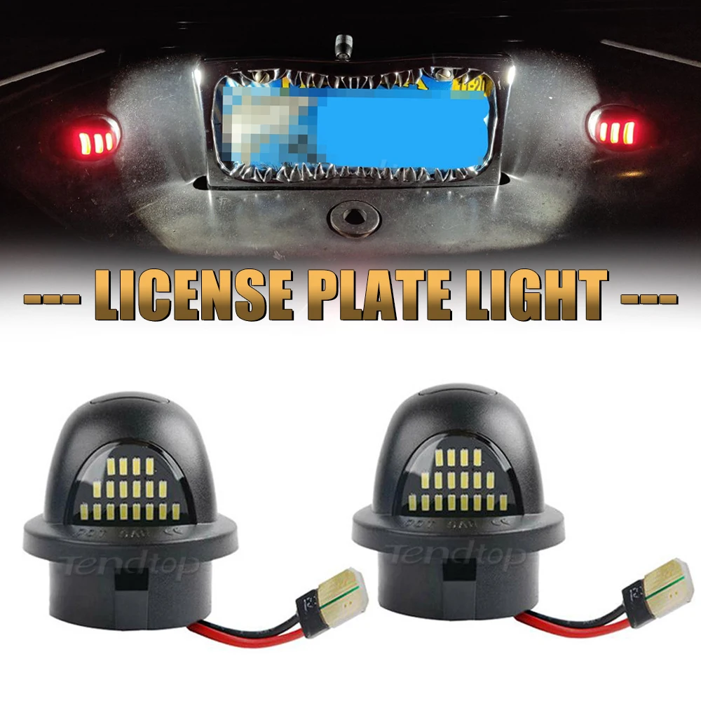 Number Lamps Tail Light Car Assessories