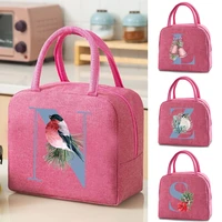 women lunch bag portable food picnic travel barbecue lunch box bag insulated thermal cooler bags keep fresh bento food pouch