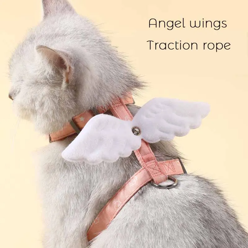 

Регулируемая постепенная цветная буксировочная веревка для домашних питомцев, набор веревок для маленьких собак, нагрудный ремень для соб...