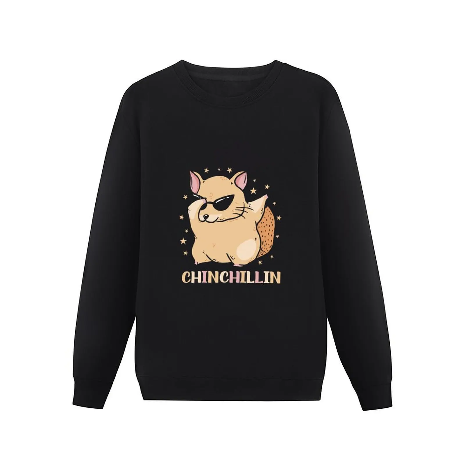 Шиншилла Забавный пуловер для любителей домашних животных толстовка с капюшоном