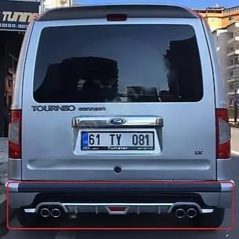 Задний диффузор для подключения автомобильного стайлинга фоторазветвитель