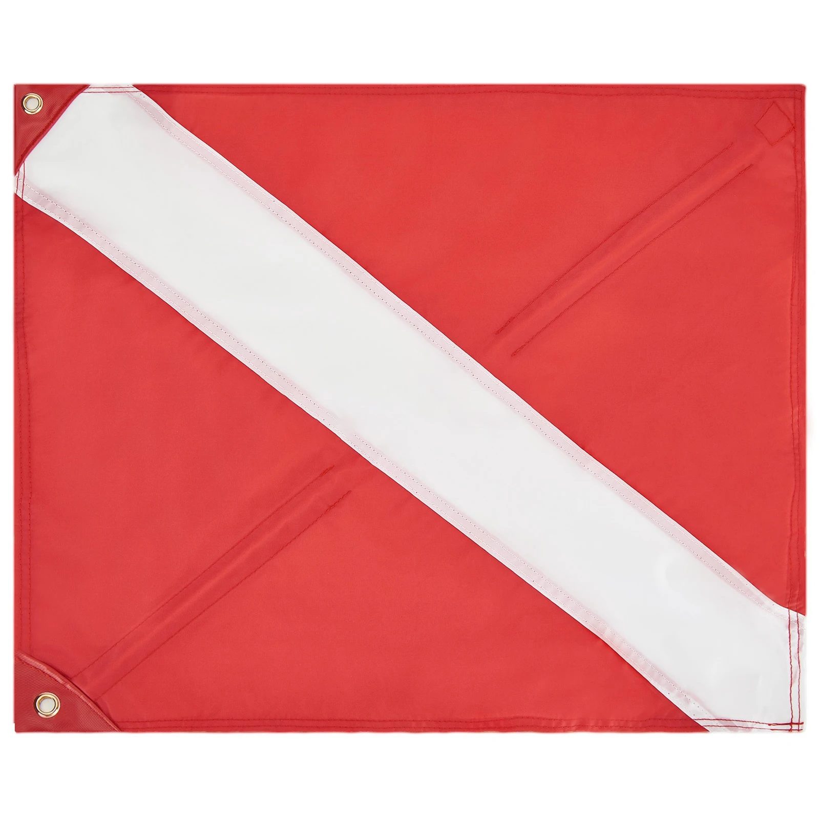 

Diving Flag Polyester Snorkeling Flags With Stiffening Pole 19.69'X 24'Diving Flags For Scuba Diving Spearfishing Freediving Use