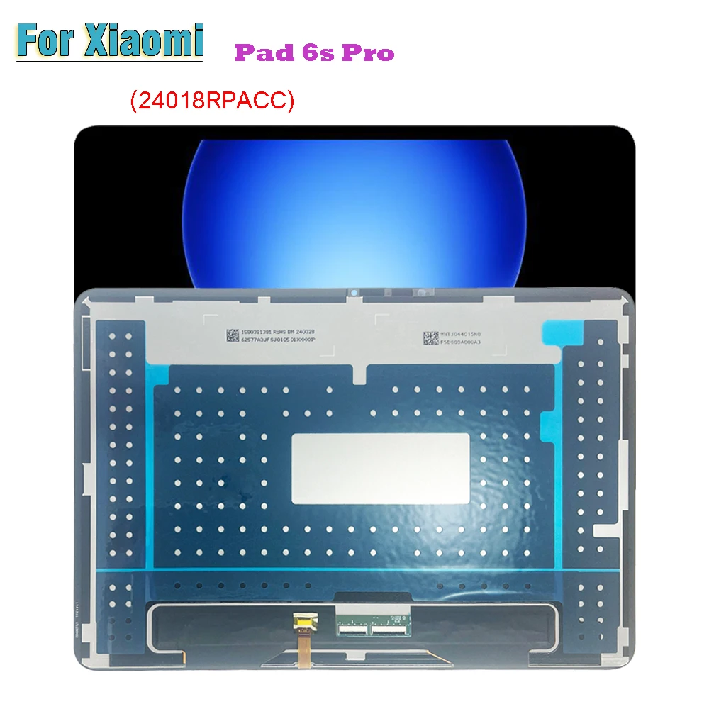 Новый для Xiaomi Pad 6s Pro 12 4 &quot24018RPACC ЖК-дисплей дигитайзер сенсорного экрана стекло в