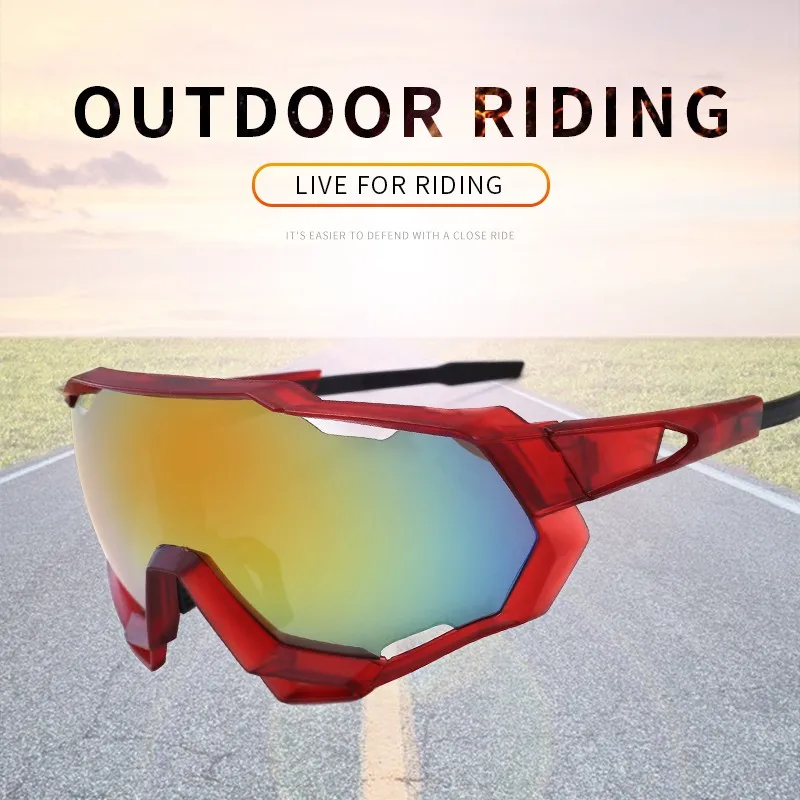 

Uv400 Bicycle Cycling Sunglasses / Bicycle Accessories / Golf / Anti-Shock / Explosion Proof For Sport Travel Mountain Climbing
