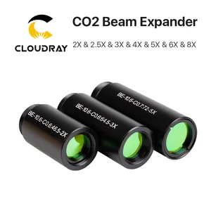 Расширитель лазерного луча Cloudray CO2, нм, 2X 2,5x 3X 4X, оцинкованный лазерный оптический прибор