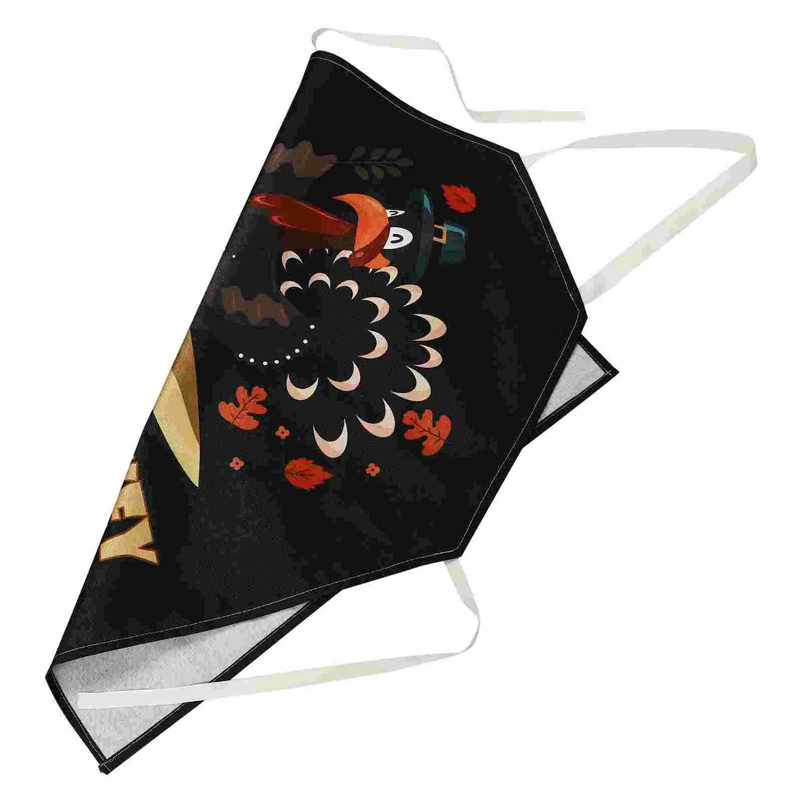 

Aprons Apron Thanksgiving Formen Cooking Fallbaking Festival Holiday Pumpkinturkey Funny Pockets Proof Oil Grill