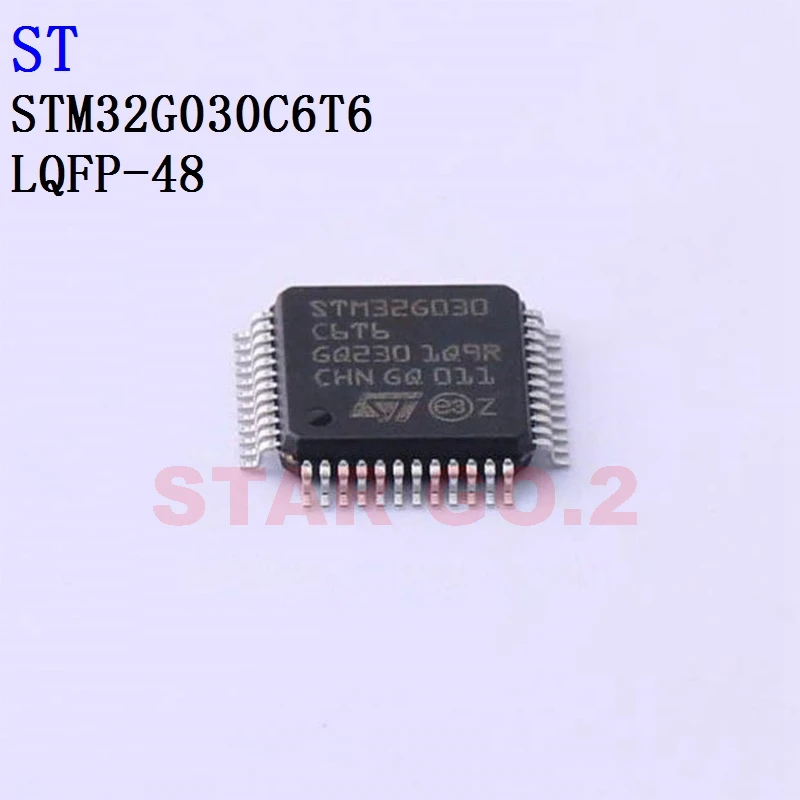 

5PCSx STM32G030C6T6 LQFP-48 ST Microcontroller