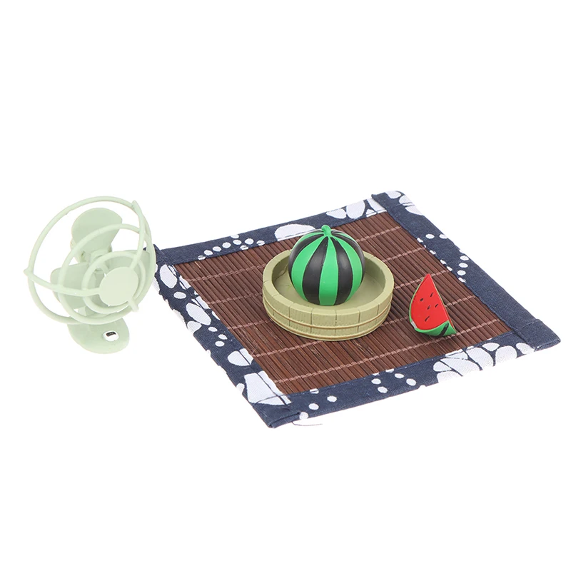 

1:12 Dollhouse Mini Resin Table lamp TV Rocking Chair Stool Tea Set Decor Toy Furniture Kitchen Japanese Style Groceries Crafts