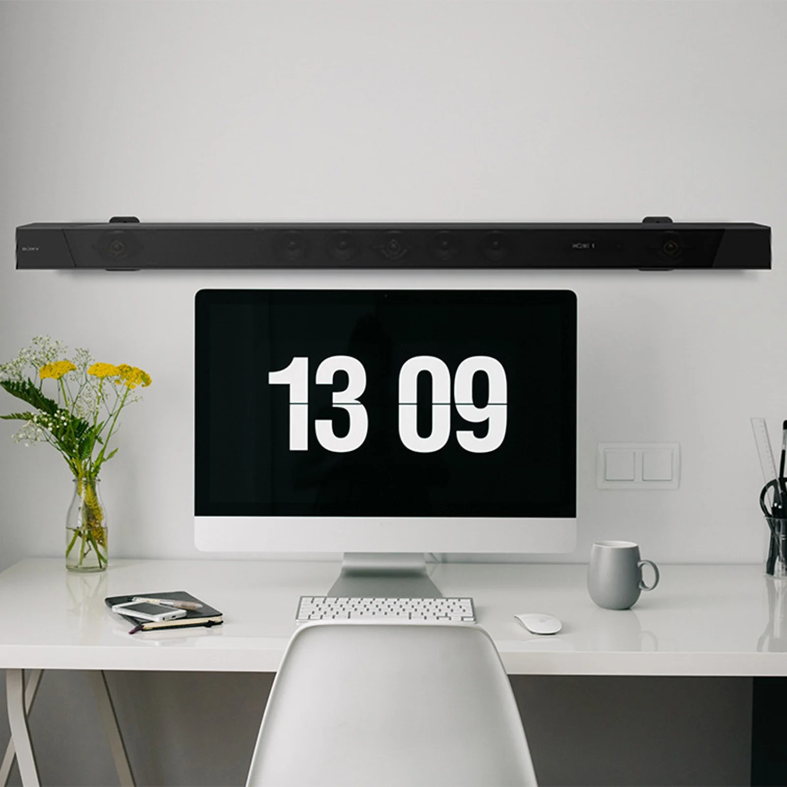 Звуковая панель настенный кронштейн для Xiaomi Samsung Sony LG JBL Polk Audio Bose ТВ динамик