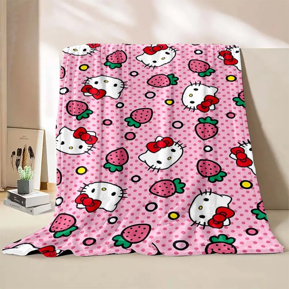 

Hello Kitty Sanrio плед из микрофибры