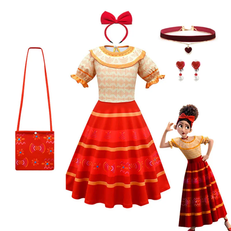 Костюм для девочек из мультфильма Disney Mirabel Isabela |