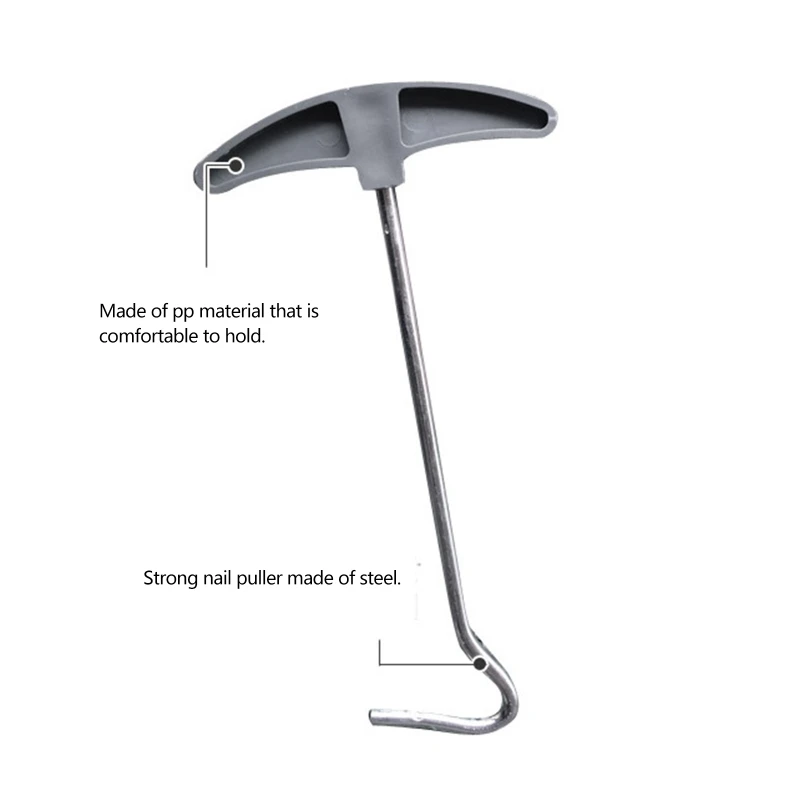 

Съемник для гвоздей из пластикового сплава 448D, съемник для заземляющих крючков, для всех видов гвоздей, садовых и развлекательных объектов