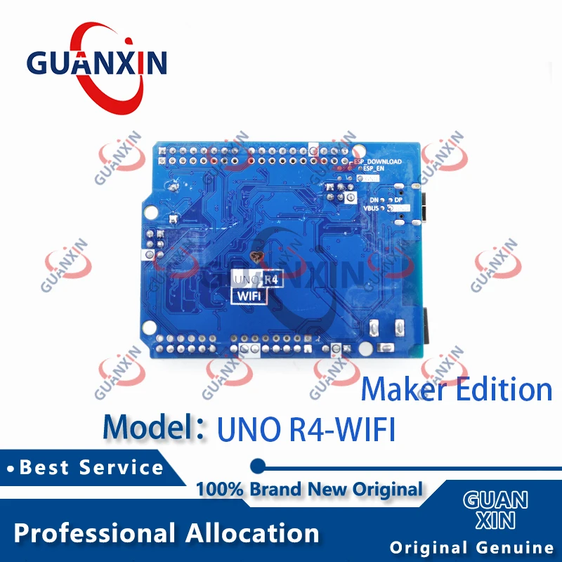 Фото Плата для разработки Maker Board, совместимая с UNO R4 WiFi/Minima, плата UNO R4 с Wi-Fi. №2