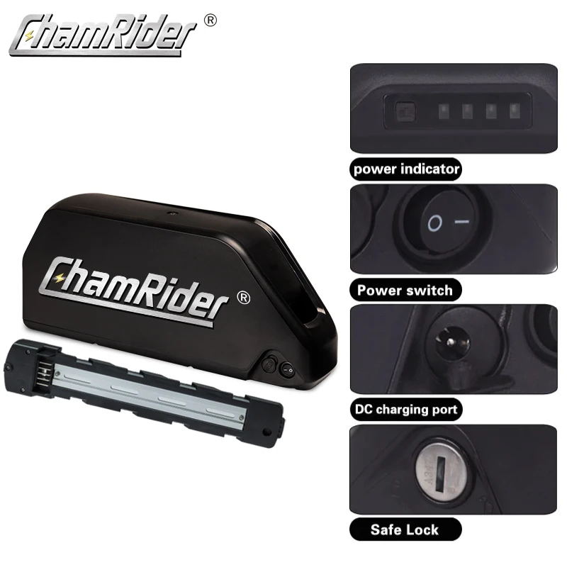 Original 48V36V52V Ebike Battery 48v 20ah Polly DP-9 40A BMS 18650Cells 500W 750W 1000W 1500W Pack Electric Bicycle Lithium Ion