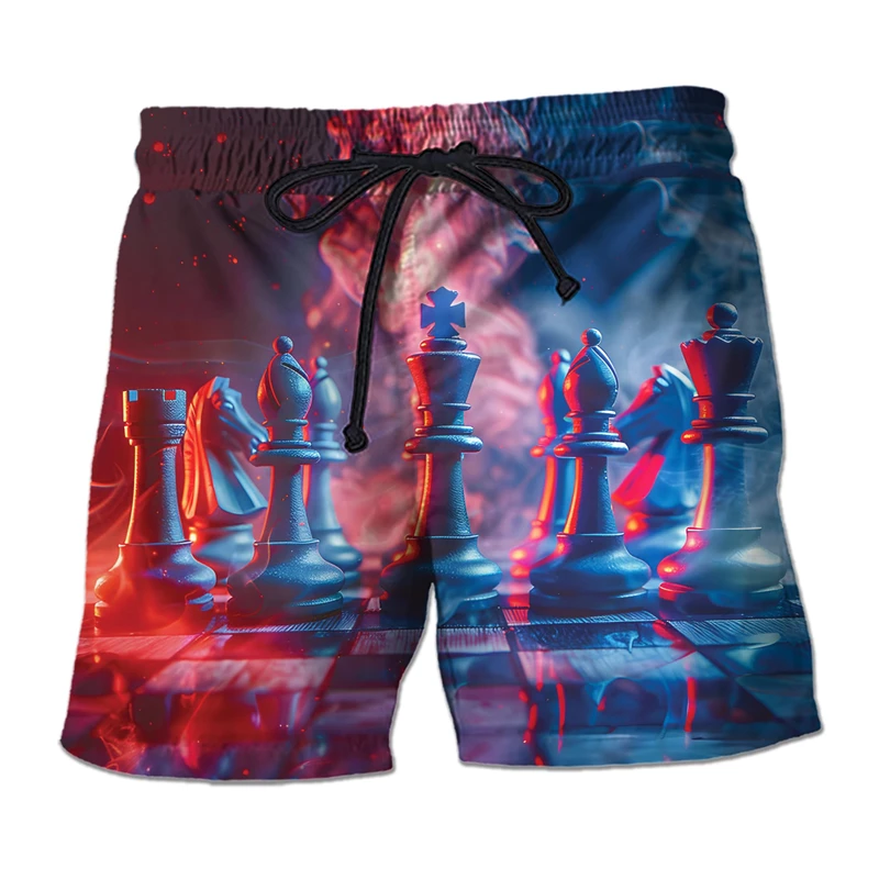 Короткие брюки с 3D принтом для мужчин одежда в стиле Харадзюку модные спортивные