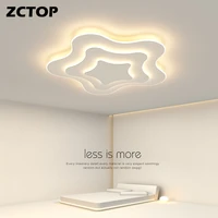 white color minimalist modern ceiling light for living room bedroom kitchen led home lighting acrylic round ceiling lamp fixture