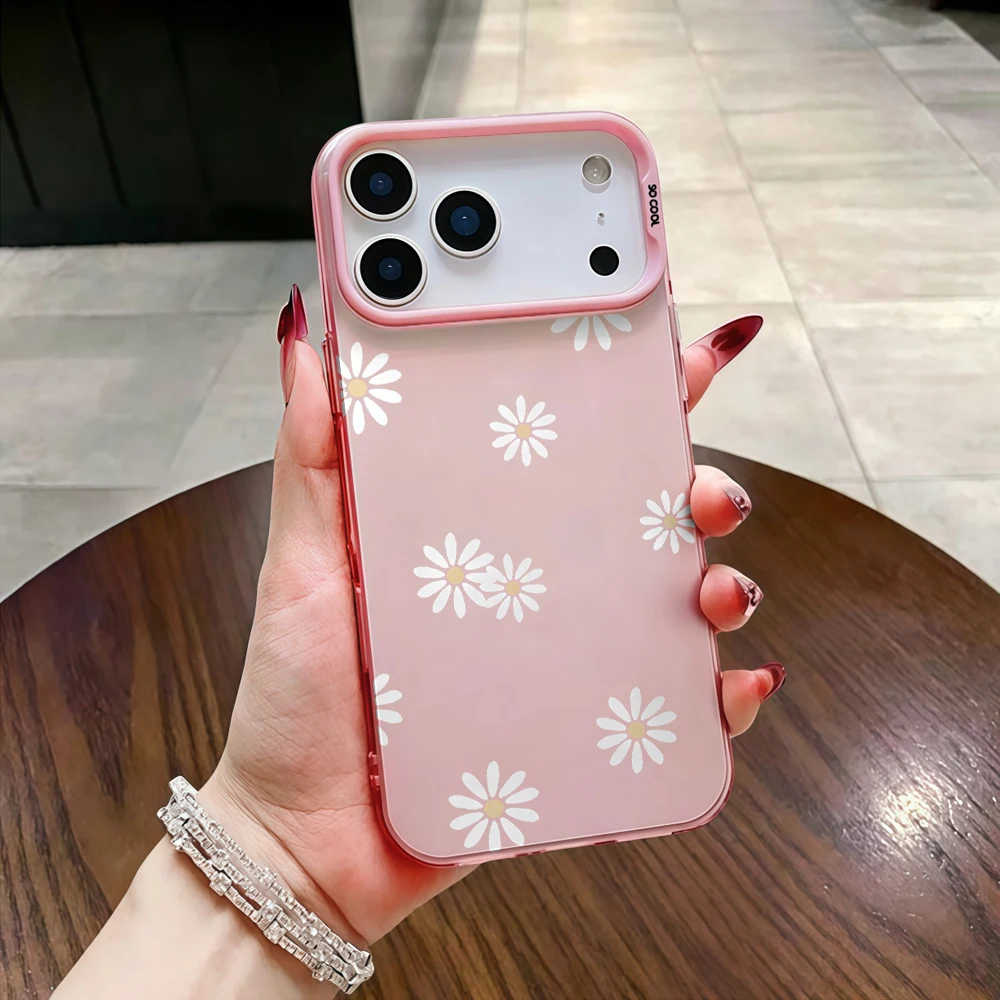 Фото Чехол для телефона Cottagecore Daisy для iPhone 17 Pro Max 15 16 14 13 12 11 Pro Max 8 Plus XR 17E Air, матовый, жесткий, противоударный, IMD №5