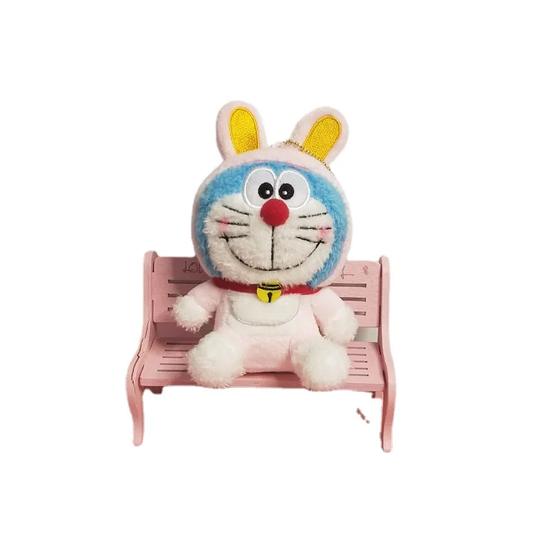 

Новинка кавайная аниме периферическая Маскировка Дораэмон плюшевая игрушка кукла сумка кулон студенческий подарок