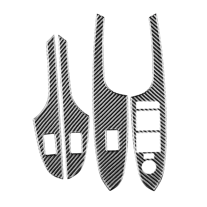 

Панель переключателя стеклоподъемника из углеродного волокна для Cadillac ATS 2014, 2015, 2016, 2017, 2018, 2019, 2020, аксессуары