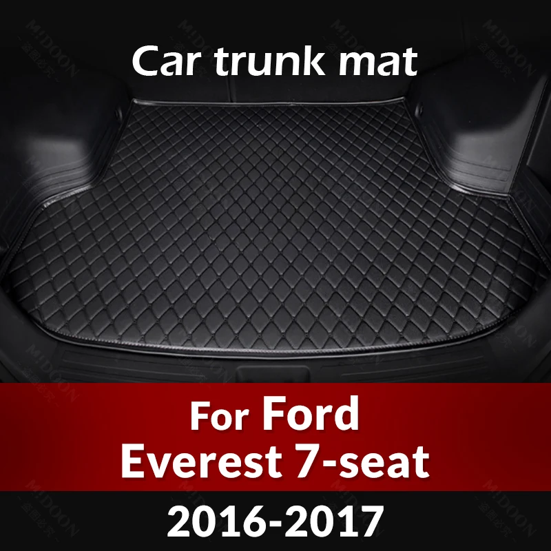 

Автомобильный коврик для багажника для Ford Everest 7-Seat 2016 2017 пользовательские автомобильные аксессуары автомобильное украшение интерьера