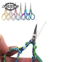 sharp pointed small scissors for sewing needlework exquisite high quality craft scissors stainless steel zig zag fabric scissors