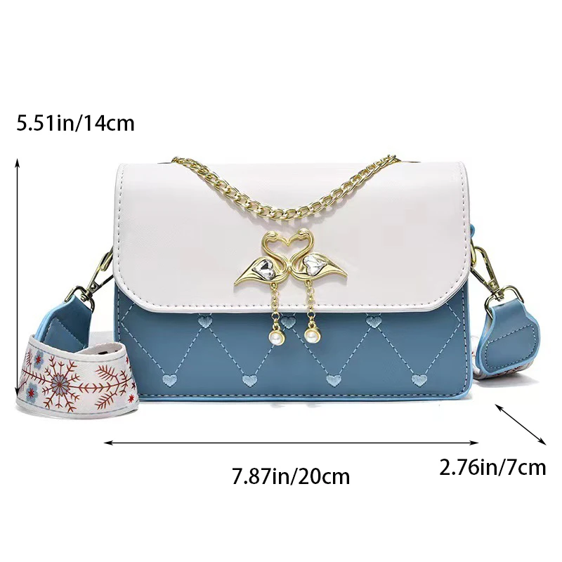 Женская сумка через плечо роскошная брендовая модная для девочек