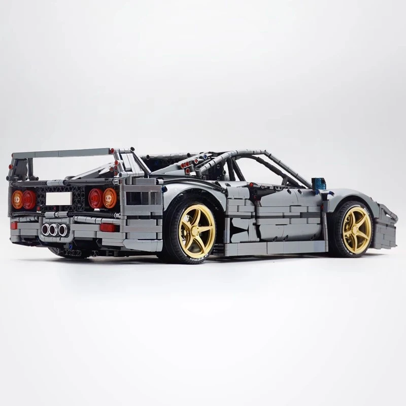 MOC- 140269 Технический супер спортивный автомобиль совместимый с 1:8 42143 модель
