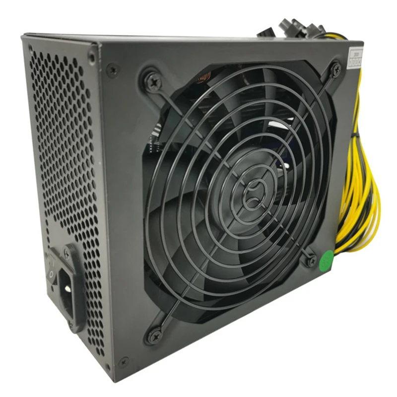 

GPU Miner 1800W Ethereum Mining Power Supply For Bitcoin Miners Support 10 Graphics Card Mining Power