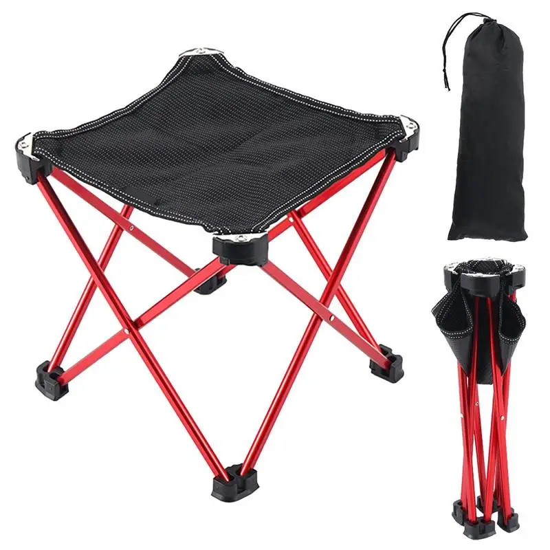 

Camping Stools Travel Folding Chair With Collapsible Legs Collapsible Outdoor Fishing Stool Travel Folding Camping Chair For