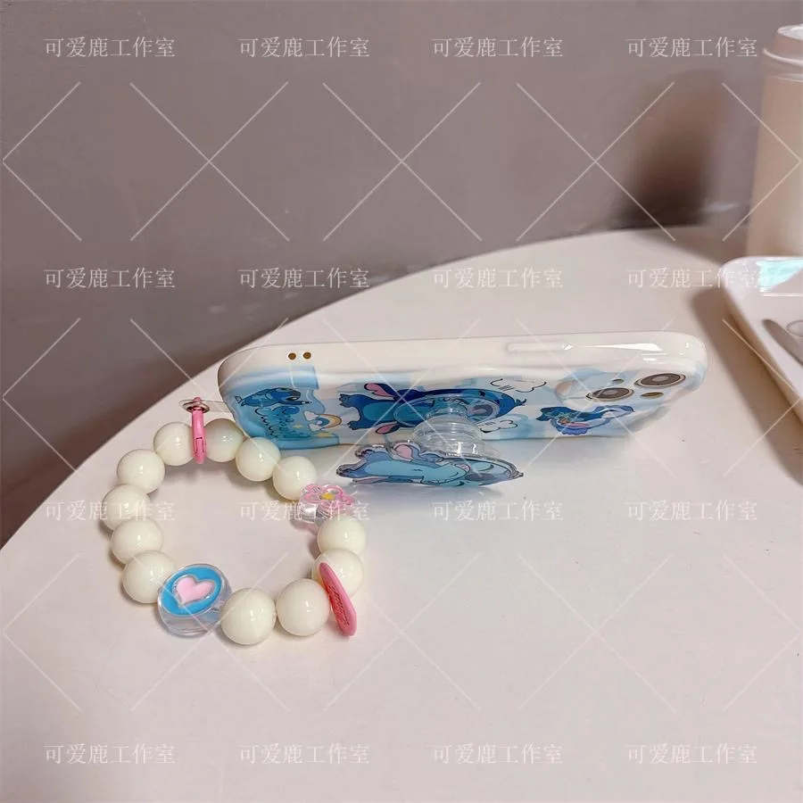 Ститч 3D волна кронштейн браслет для телефона планшетофон OPPO Reno 11 F 8 T 7 Z 6 5 4 Pro F23 F11 F9