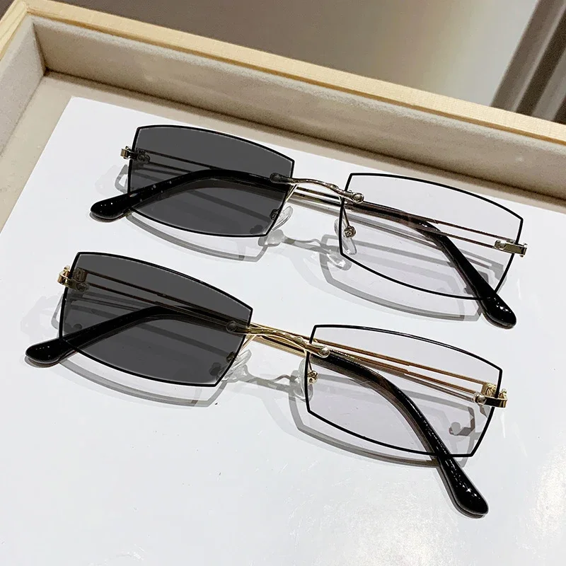 Очки для пожилых деловые фотохромные дальнозоркости без оправы очки чтения с