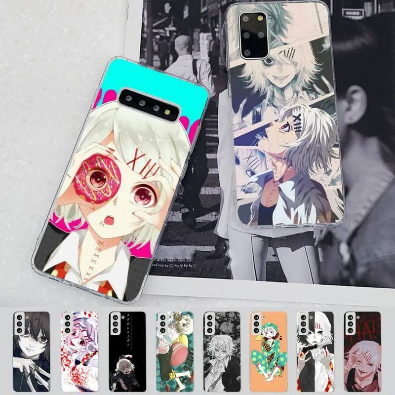 

Anime JUUZOU SUZUYA Tokyo Ghouls Phone Case for Samsung S21 A10 for Redmi Note 7 9 for Huawei P30Pro Honor 8X 10i cover