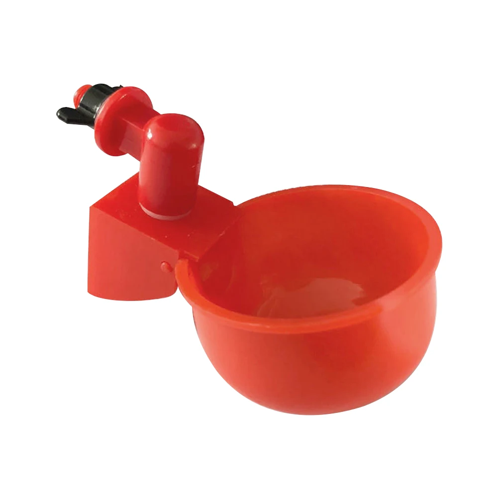 

2pcs/pack Dispenser Goose Home Poultry Coop Quail Cup Farm Duck Large Capapcity Drinking Turkey Automatic Chicken Water Bowl