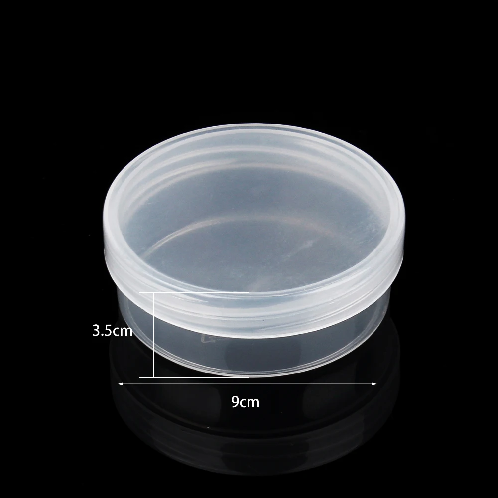 Прозрачная пластиковая шкатулка для хранения ювелирных изделий