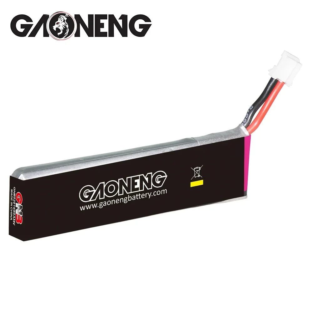 Gaoneng GNB 1S 3 8 В 520 мАч 80C/160C HV 4 35 Lipo аккумулятор с разъемом PH2.0 для Tinyhawk Kingkong LDARC TINY7 RC Drone