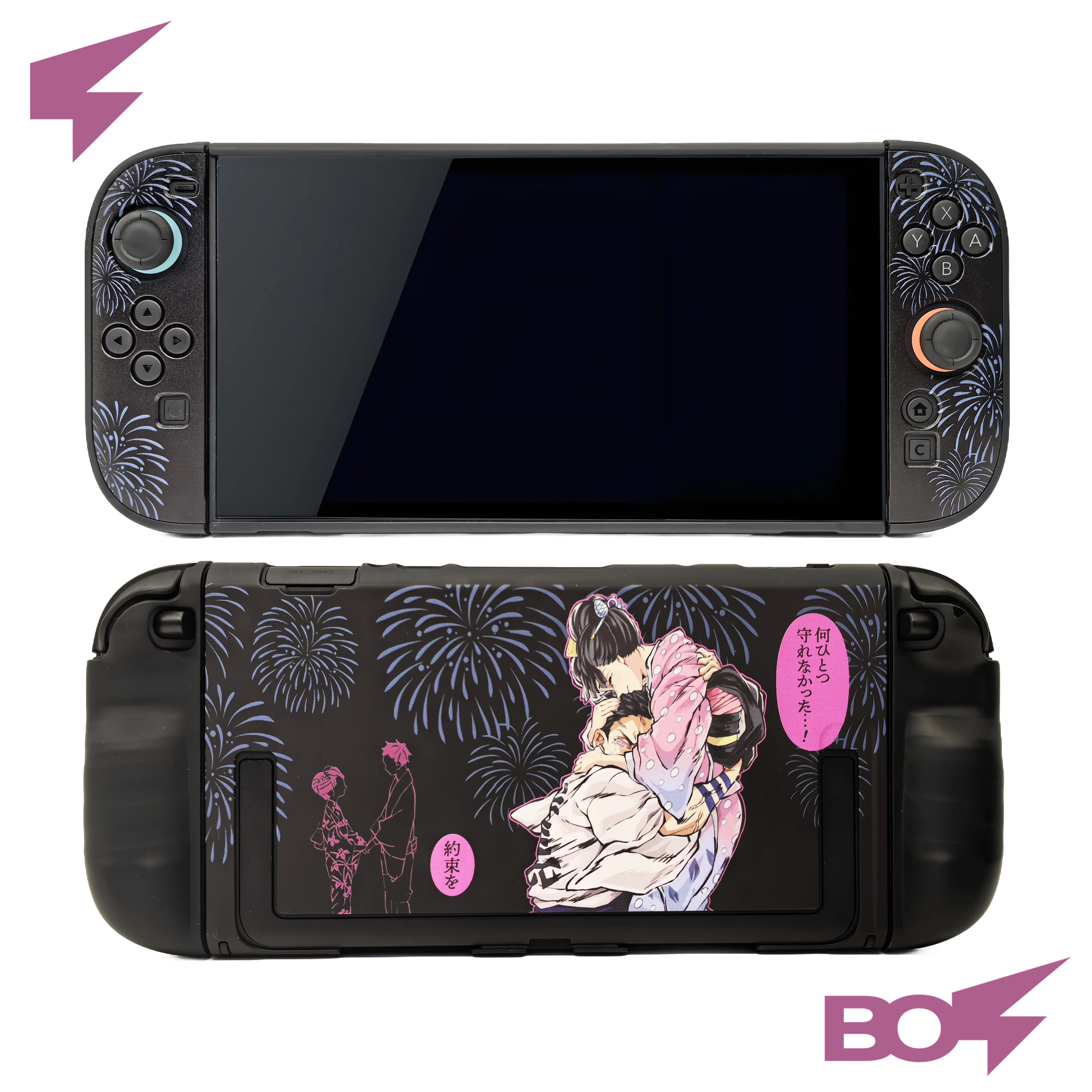 Фото Защитный чехол Akaza Koyuki Love для Switch 2, двухсекционный разделенный корпус — аксессуары для консоли NS2/OLED, игровой чехол №2