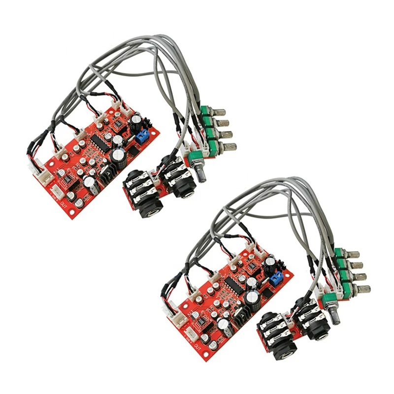 

HFES 2X DC 12В 24В PT2399 цифровой микрофон, аудио усилитель, плата, караоке пластина, преусилитель ревербератора, ревербератор OP275 Amp