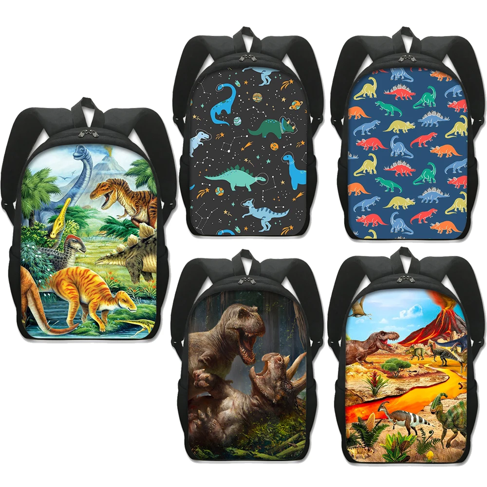 

Cute Dinosaur Children School Bags for 6-18 Years Old Children Backpacks Boys Girls Laptop Backpack Women Rucksack Daypack