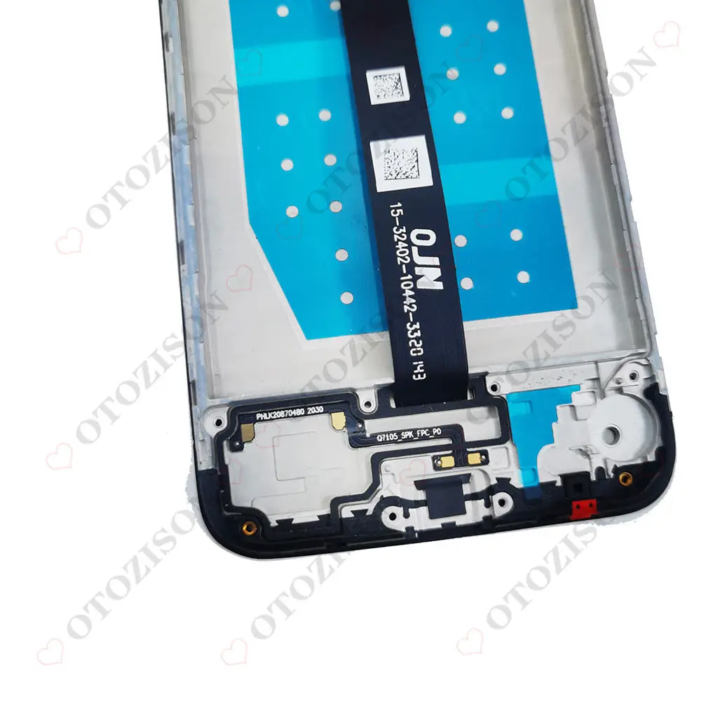 Kup Wyświetlacz LCD Z Ramką Do Wyświetlacza Motorola One Fusion XT2073-2 Ekran LCD Wymiana Zespołu Digitizer Wymiana Części LCD OneFusion