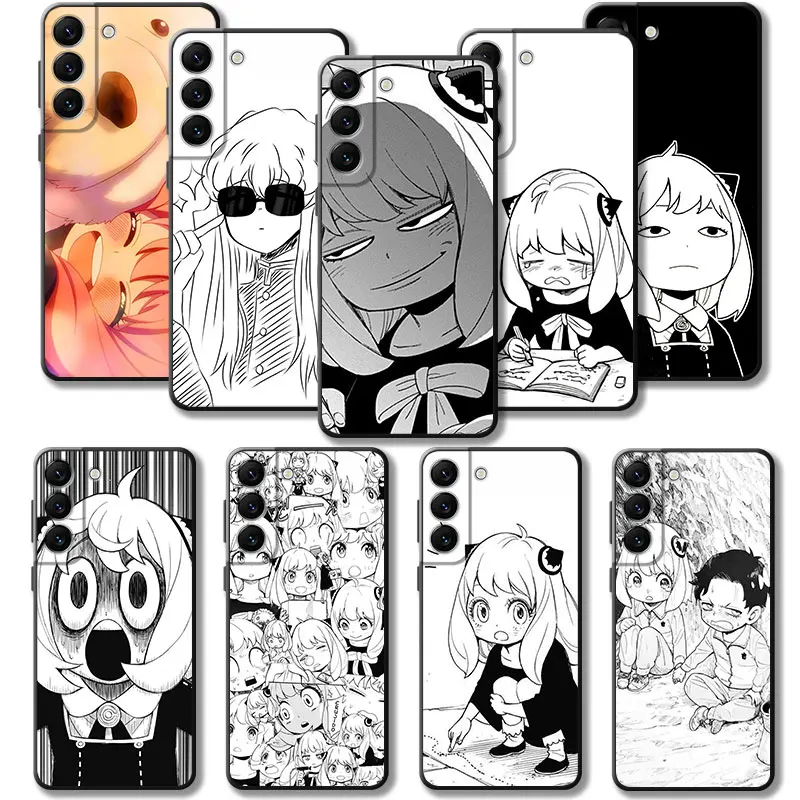 

Print Cover Spy×Family For Samsung S23 Galaxy S20 FE S21 Plus S22 Ultra 5G S8 S9 S10 Lite Note 20 10 S10e S20FE Note20 Note10