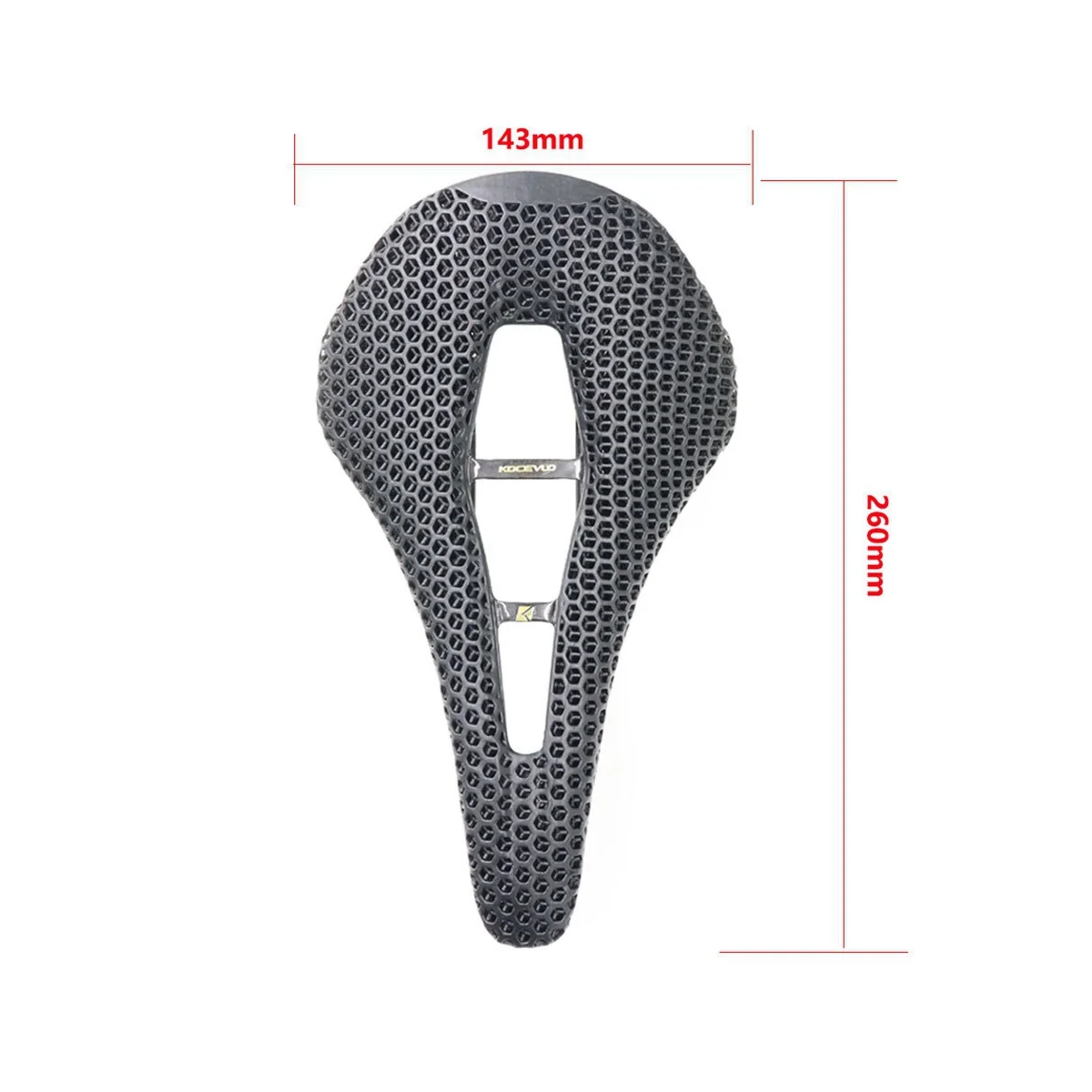 

KOCEVLO 3D Printed Cushion Carbon Fiber Cushion for Mountain Bike Comfortable Riding Cushion Riding Equipment