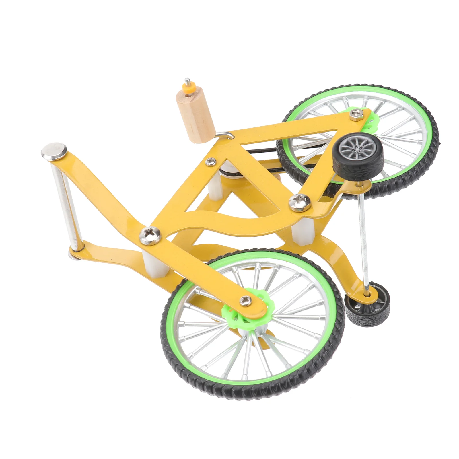 

Parrot Bicycle Bird Toy Training Props Supplies Creative Playthings Metal Bike Toys