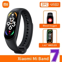 xiaomi %e2%80%93 connected bracelet mi band 7 6 colors amoled display 1 62 motion sensor with blood oxygen monitoring bluetooth