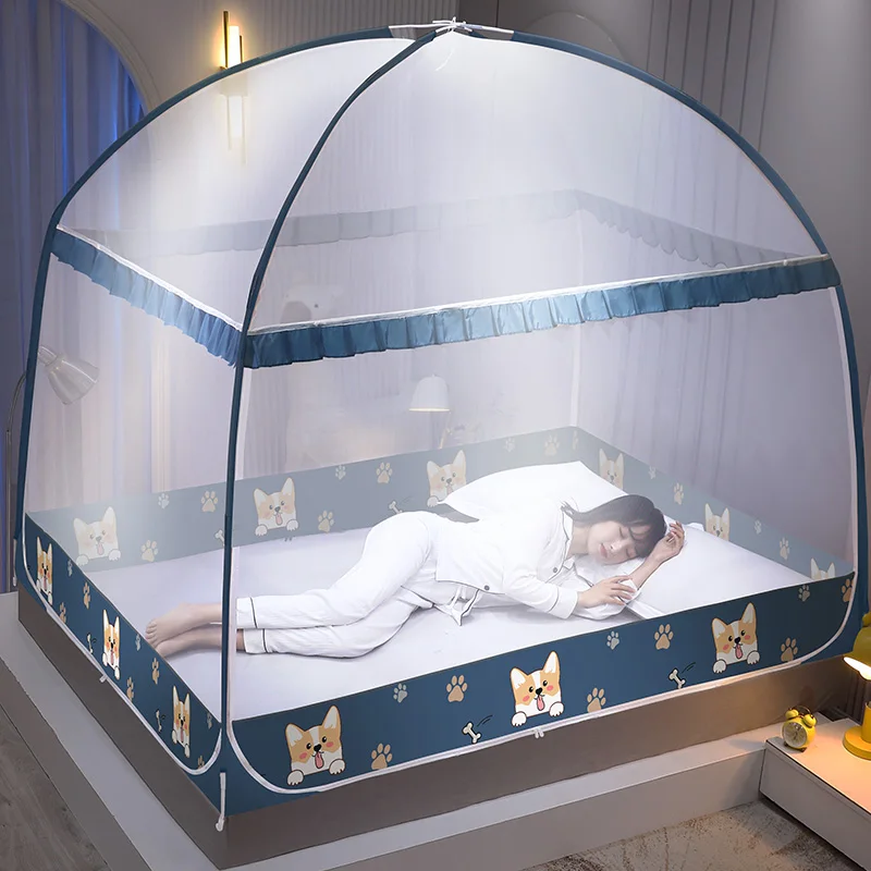 

Dome House Anti Mosquito Net Baby Bed Sky Fabric Canopy Roll-up Mosquito Net Bed Canopy Moustiquaire De Lit Bedroom Items