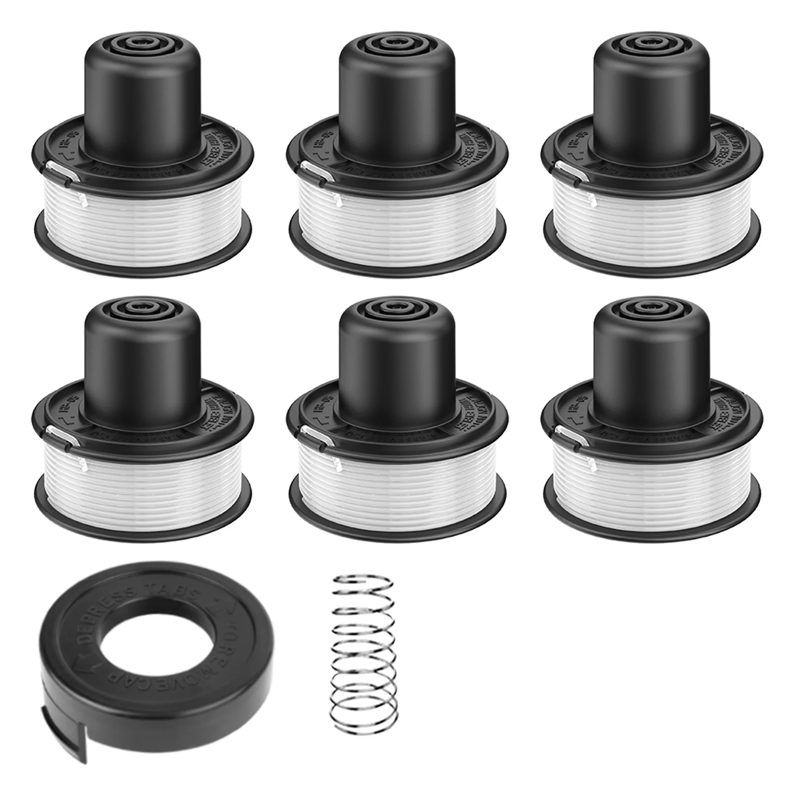 

Landscaping Lawn Low Noise Replacement Grass Cutting Accessories Trimmer Line Set Agriculture Outdoor Durable Fit For Decker RS